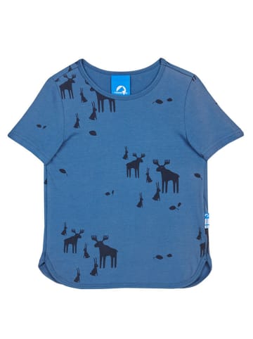 Finkid Shirt "Ilta" blauw/meerkleurig