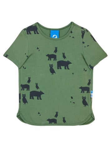 Finkid Shirt "Ilta" groen/meerkleurig