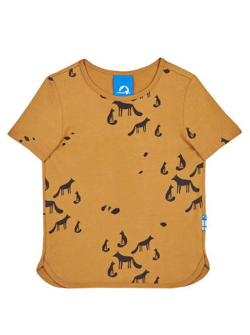 Finkid Shirt "Ilta" mosterdgeel/meerkleurig