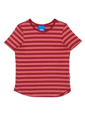 finkid Koszulka "Maalari"  w kolorze czerwonym