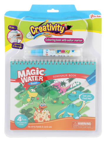 Toi-Toys Waterverf-kleurboek "Dino" - vanaf 3 jaar