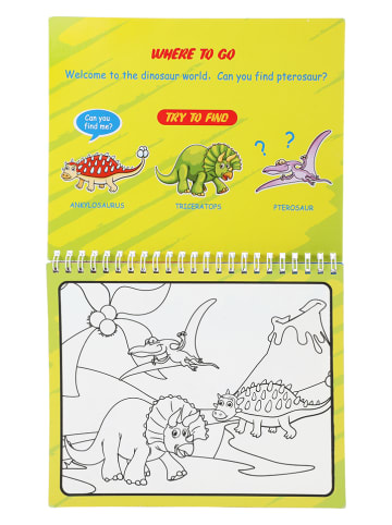 Toi-Toys Waterverf-kleurboek "Dino" - vanaf 3 jaar