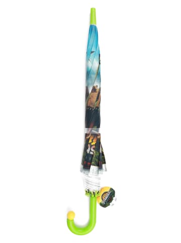 Toi-Toys Parasol "Dino" w kolorze zielono-niebieskim