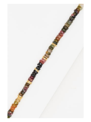 AMAZONIA Vergold. Armband "Atlacoya" mit Edelsteinen