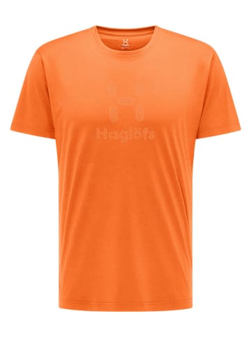 Haglöfs Koszulka sportowa "Glee" w kolorze pomarańczowym