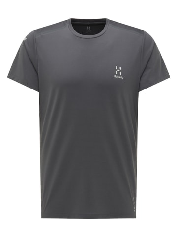 Haglöfs Koszulka sportowa "L.I.M Tech" w kolorze antracytowym
