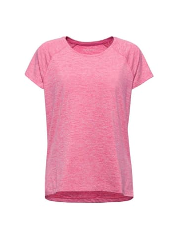 ESPRIT Koszulka w kolorze różowym ze wzorem