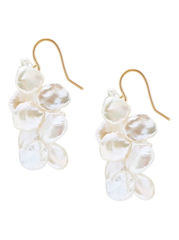 The Pacific Pearl Company Pozłacane kolczyki z perłami