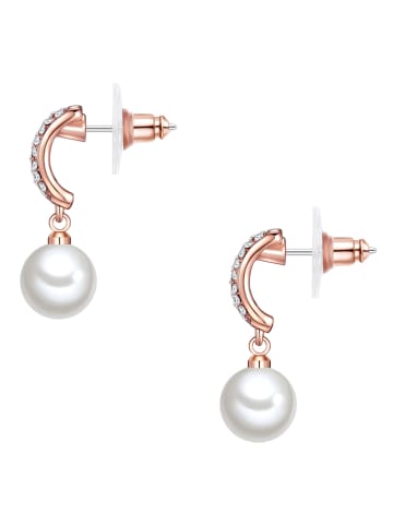 Perldesse Pozłacane kolczyki-wkrętki z perłami
