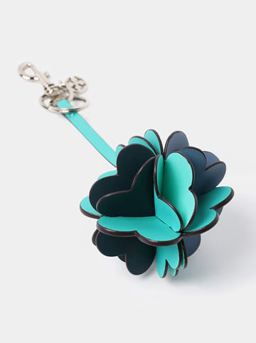 TATUUM Sleutelhanger turquoise - (L)16 x (B)8 cm