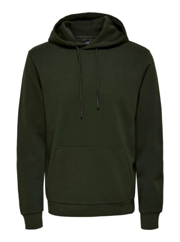 ONLY & SONS Hoodie "Ceres" donkergroen