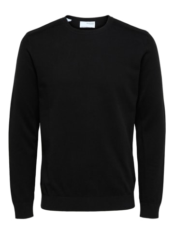 SELECTED HOMME Sweter "Berg" w kolorze czarnym