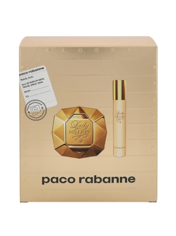 Paco Rabanne 2-delige geschenkset: Paco Rabanne "Lady Million" - eau de parfum, 80 ml & 20 ml