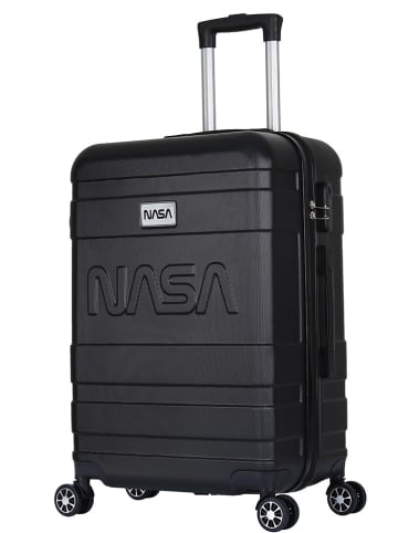 Nasa Hardcase-trolley "Endeavour" zwart - (B)34 x (H)55 x (D)22 cm