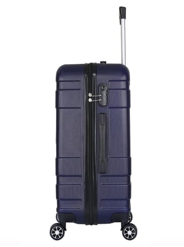 Nasa Hardcase-trolley "Endeavour" donkerblauw - (B)34 x (H)55 x (D)22 cm