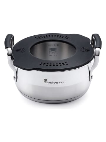 Masterpro Roestvrijstalen pan zilverkleurig - Ø 16 cm