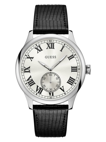 Guess Quarzuhr "Cambridge" in Schwarz/ Silber