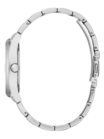 Guess Kwartshorloge "Aura" zilverkleurig