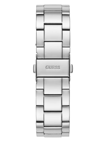 Guess Zegarek kwarcowy "Aura" w kolorze srebrnym
