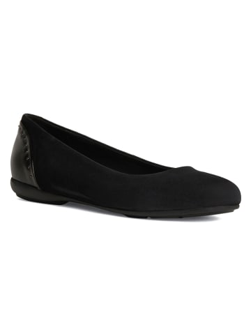 Geox Leder-Ballerinas "Annytah" in Schwarz