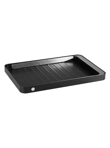 Stelton Servierbrett "Take Away" in Schwarz - (L)46 x (B)38 cm