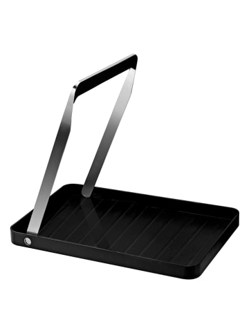 Stelton Servierbrett "Take Away" in Schwarz - (L)46 x (B)38 cm