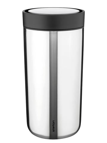 Stelton Kubek termiczny "To Go Click" w kolorze srebrnym - 400 ml