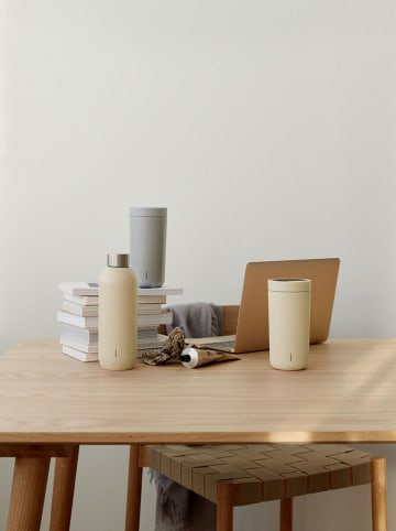 Stelton Kubek termiczny "To Go Click" w kolorze srebrnym - 400 ml