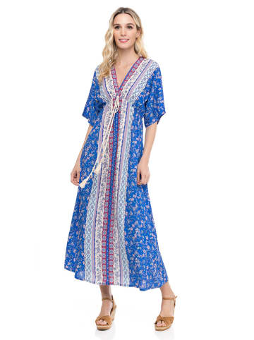 Tantra Kleid in Blau/ Bunt