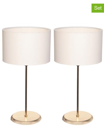 Magenta Home Lampa stołowa (2 szt.) w kolorze białym