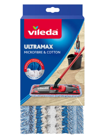 Vileda Ersatzbezug "Ultramax Microfibre & Cotton" in Blau