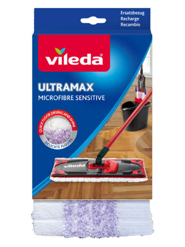 Vileda Ersatzbezug "Ultramax Sensitive" in Weiß/ Lila