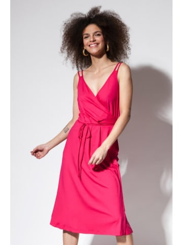Risk made in warsaw Sukienka "Hot As Hell" w kolorze różowym