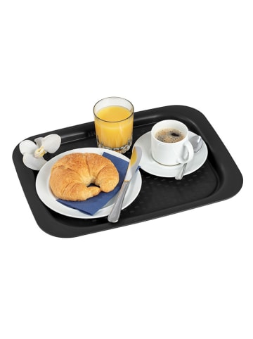 Wenko Tablett in Schwarz - (L)45,5 x (B)33 cm