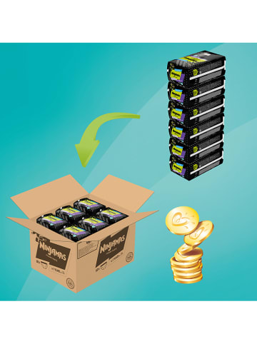 Pampers Maandpak luiers "Ninjamas", 4-7 jaar, 17-30 kg (60 stuks)