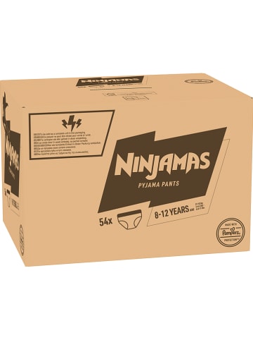 Pampers Monatspackung Windeln "Ninjamas", 8-12 Jahre, 27-43 kg (54 Stück)