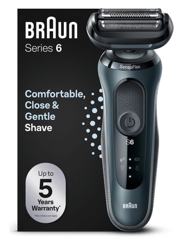Braun Golarka elektryczna "Series 6" w kolorze szarym