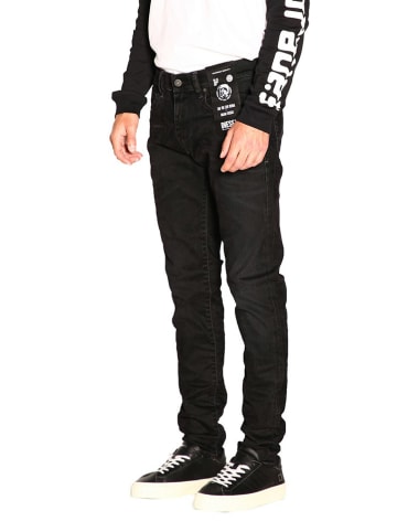 Diesel Clothes Dżinsy "D-Strukt " - Slim fit - w kolorze czarnym