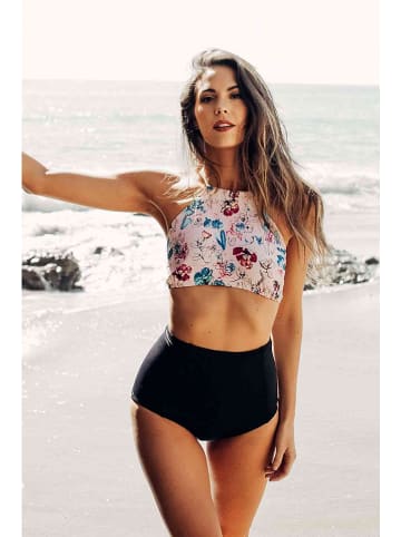 Angelsin Bikini in Rosa/ Schwarz