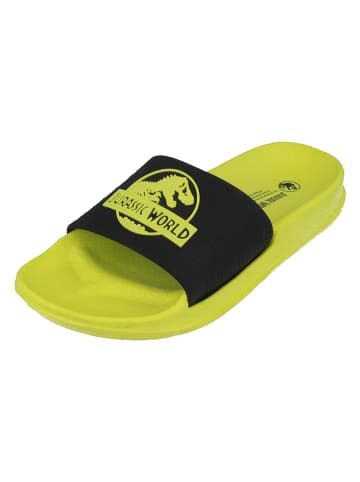 Jurassic World Slippers "Jurassic World" groen/zwart