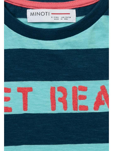 Minoti Shirt in Türkis/ Dunkelblau