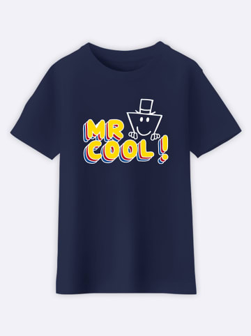 WOOOP Koszulka "Mister Cool" w kolorze granatowym