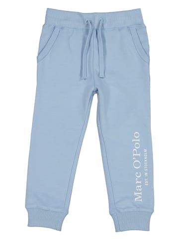 Marc O'Polo Junior Spodnie dresowe w kolorze błękitnym