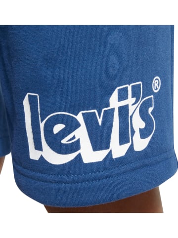 Levi's Kids Sweatshort blauw