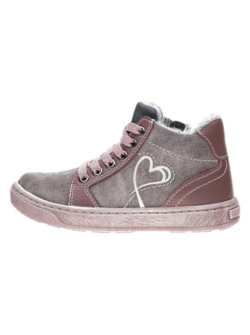 Ciao Skórzane sneakersy w kolorze jasnobrązowym