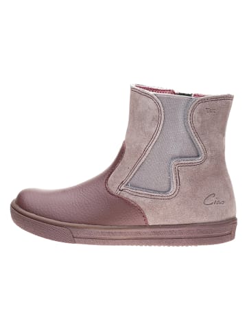 Ciao Leder-Boots in Rosa