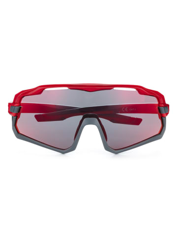 Kilpi Sonnenbrille in Rot/ Grau