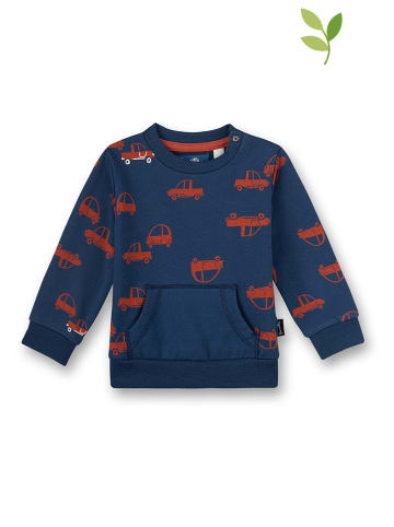 Sanetta Kidswear Sweatshirt in Dunkelblau/ Rot