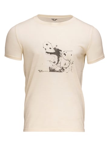 ROCK EXPERIENCE Funktionsshirt in Creme