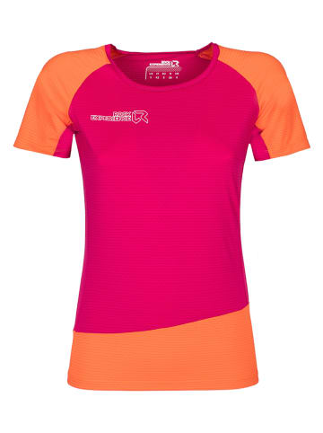 ROCK EXPERIENCE Functioneel shirt "Merlin" roze/oranje